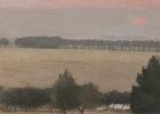 Clarice Beckett 7 Naringal landscape oil painting